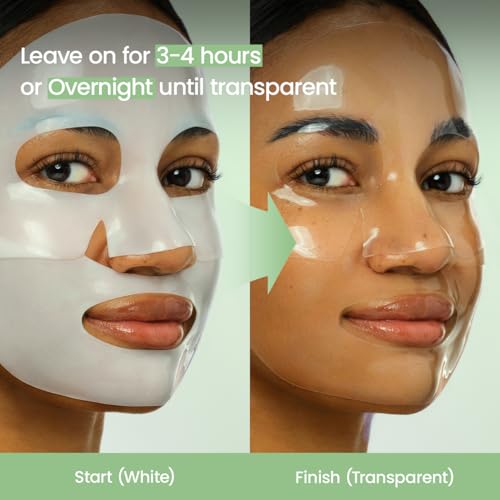 BIODANCE Rejuvenating Caviar PDRN Real Deep Mask, Overnight Hydrogel Face Mask, Skin Firming, Radiance, Enhancing Skin Recovery, Korean Skin Care, Self Care Gifts for Women | 1.19oz(34g) x 4ea