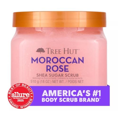 Tree Hut Body Scrub, Vitamin C, 18 Oz
