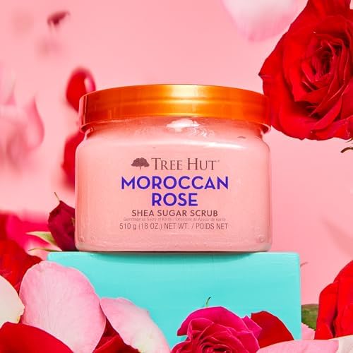 Tree Hut Body Scrub, Vitamin C, 18 Oz