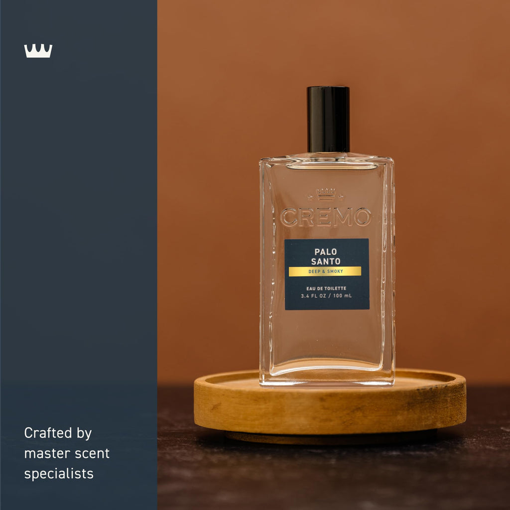 Cremo Cologne For Men - Spice & Black Vanilla Mens Cologne Spray, An Explosion of Vibrant Spices, Dark Woods and Black Vanilla, Multi-Layered Signature Men's Fragrances, 3.4 Fl Oz