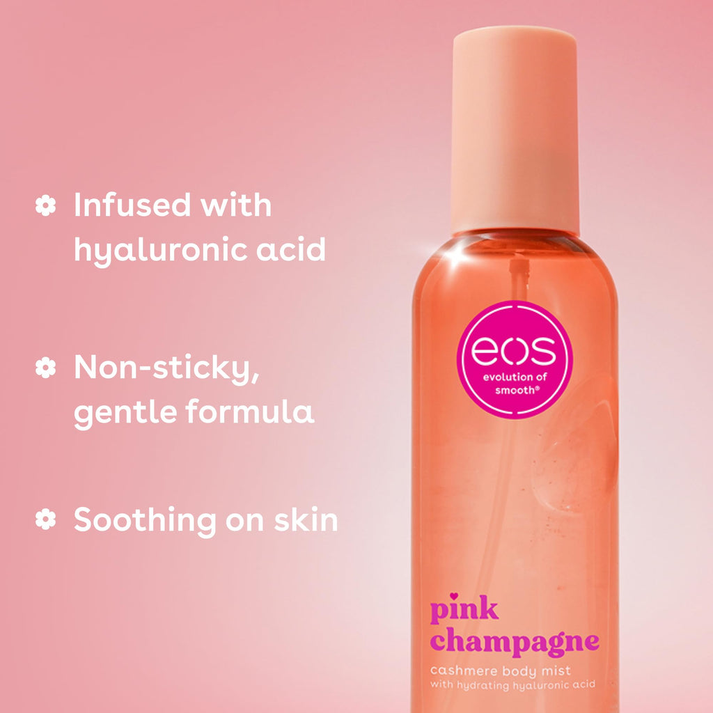 eos Cashmere Body Mist- Vanilla, Body Spray for Women, Vegan, 6 fl oz