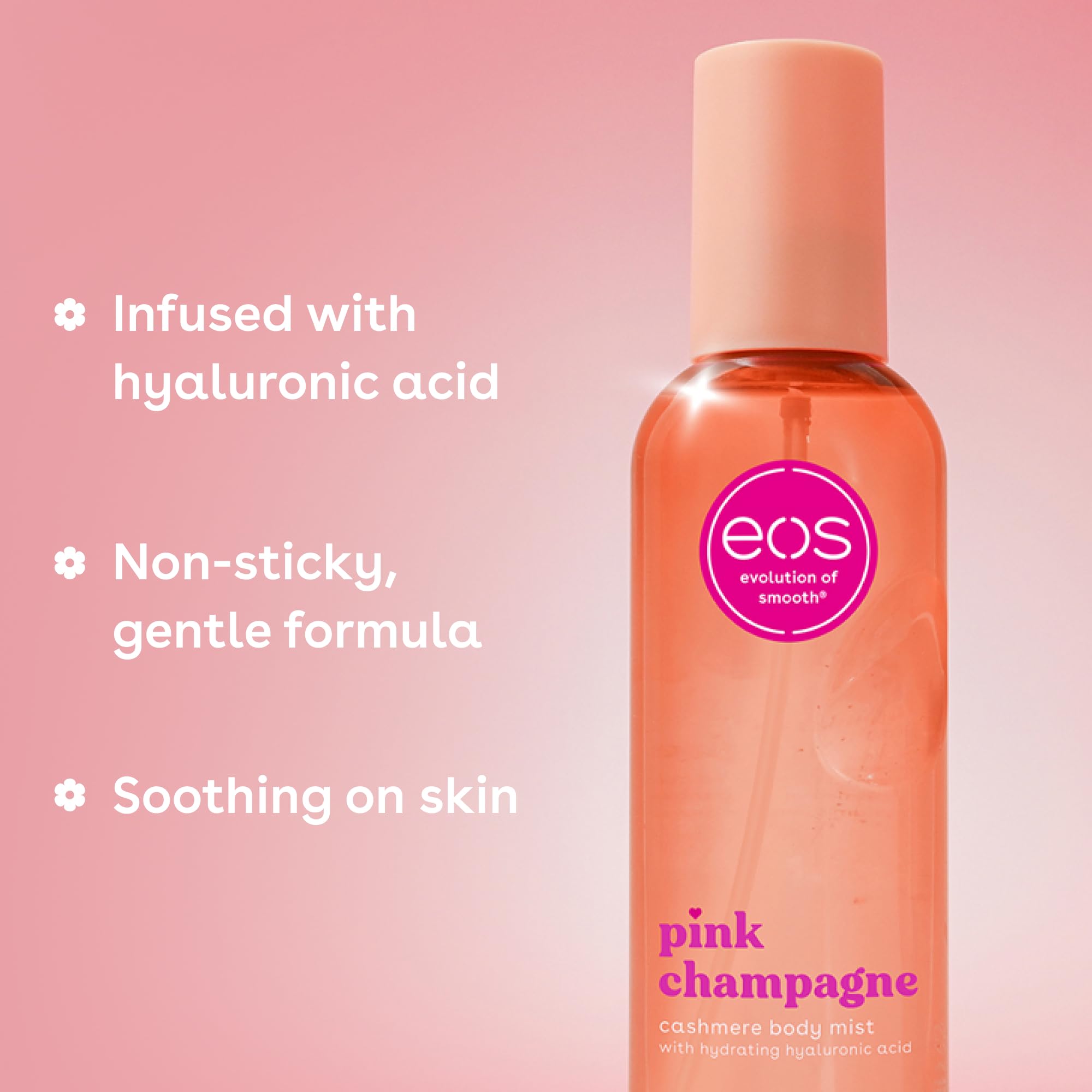 eos Cashmere Body Mist- Vanilla, Body Spray for Women, Vegan, 6 fl oz