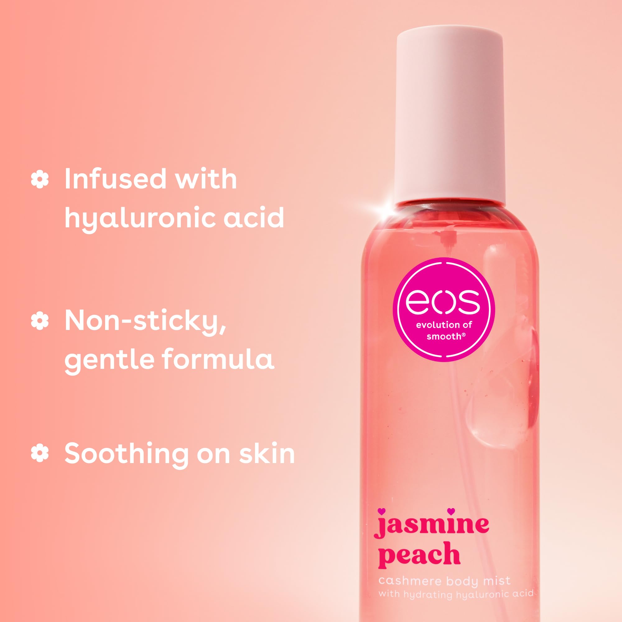 eos Cashmere Body Mist- Vanilla, Body Spray for Women, Vegan, 6 fl oz