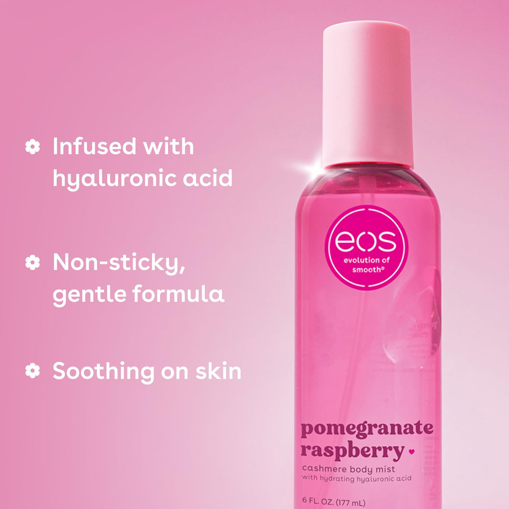 eos Cashmere Body Mist- Vanilla, Body Spray for Women, Vegan, 6 fl oz