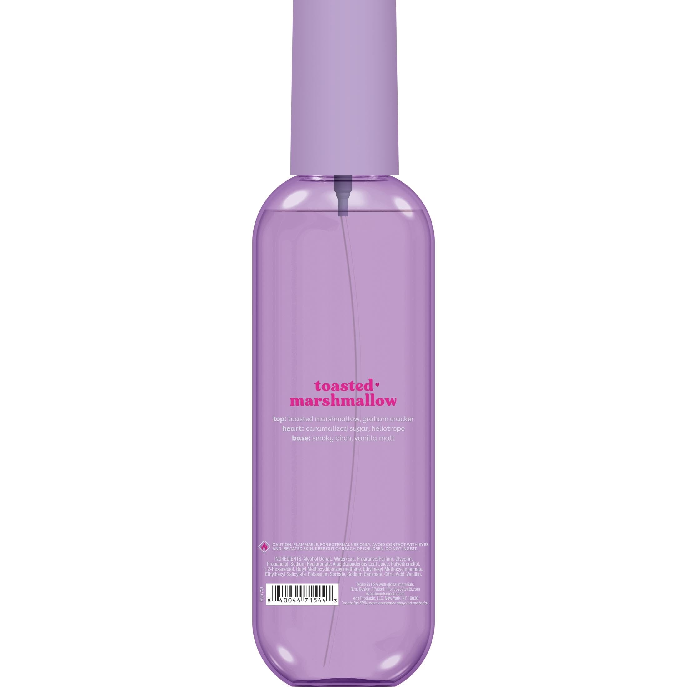 eos Cashmere Body Mist- Vanilla, Body Spray for Women, Vegan, 6 fl oz
