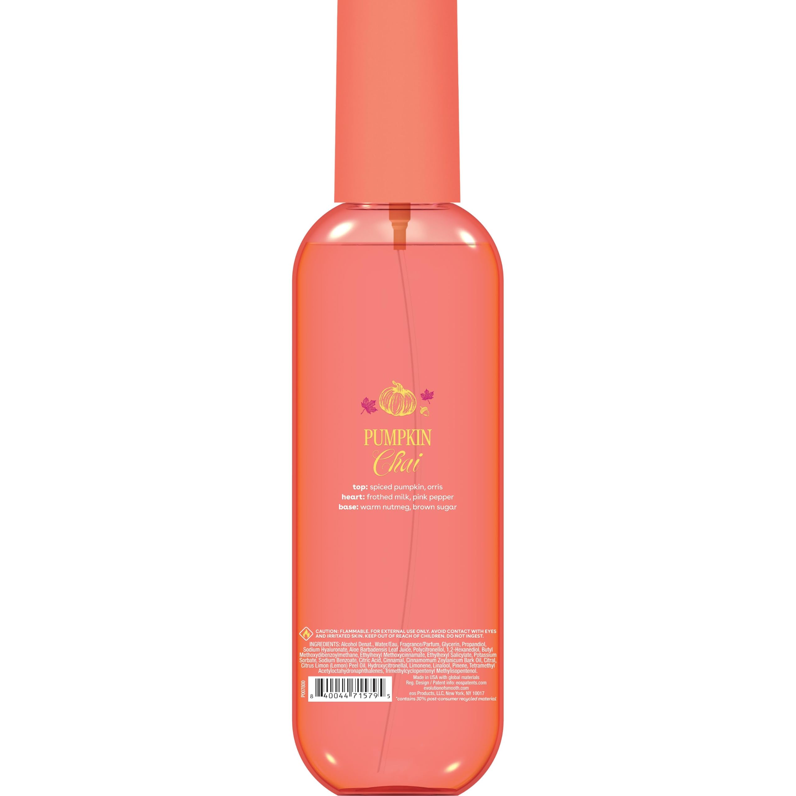 eos Cashmere Body Mist- Vanilla, Body Spray for Women, Vegan, 6 fl oz
