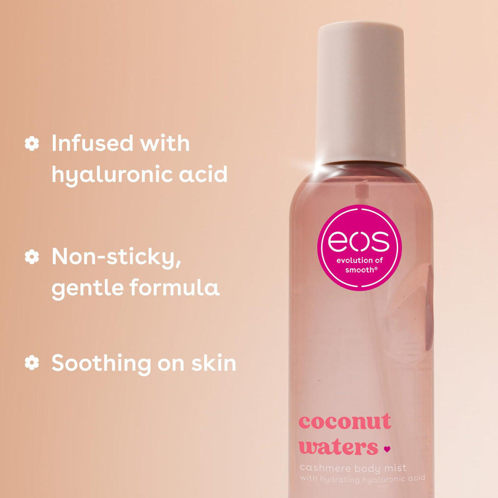 eos Cashmere Body Mist- Vanilla, Body Spray for Women, Vegan, 6 fl oz