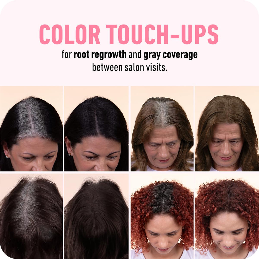 Boldify Hairline Powder, Root Touch Up Hair Color Light Brown 4g