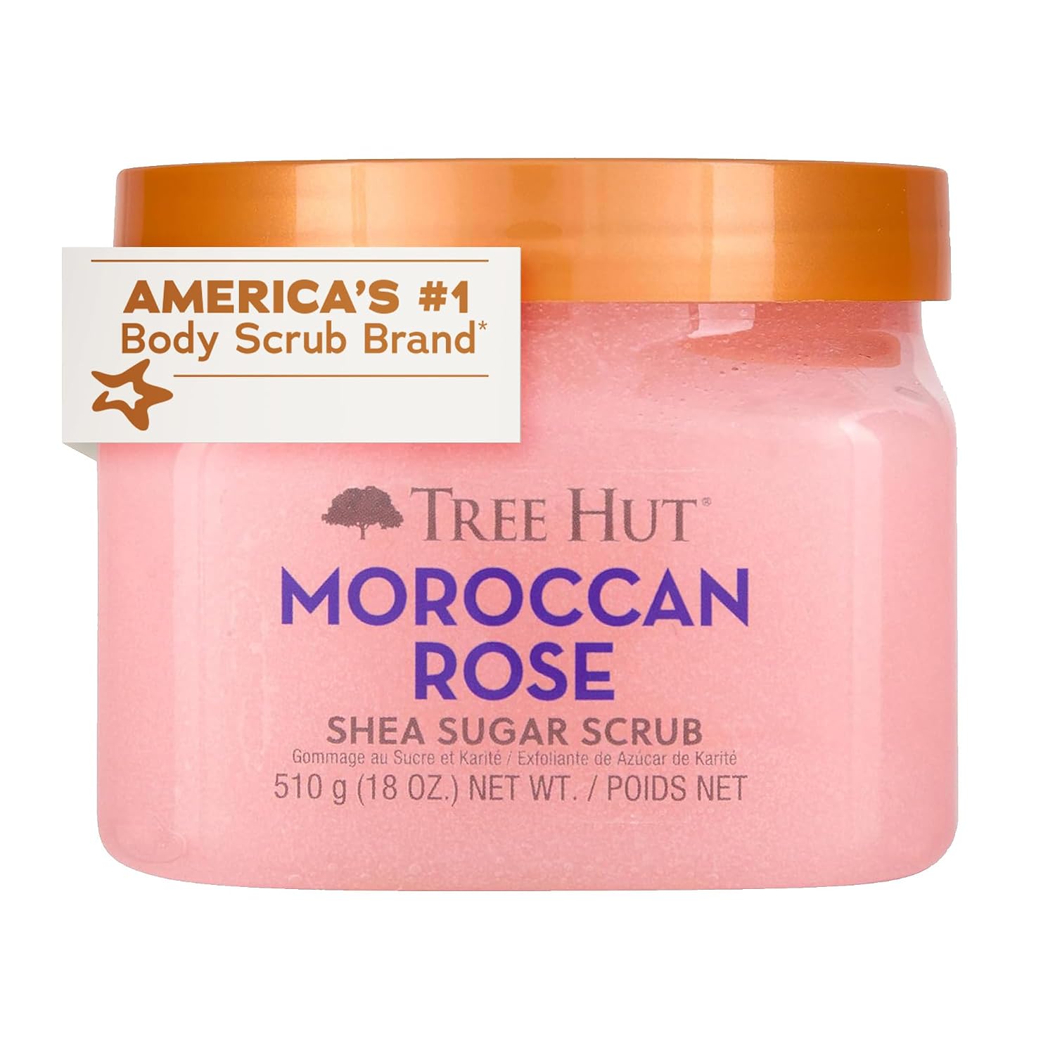 Tree Hut Body Scrub, Vitamin C, 18 Oz