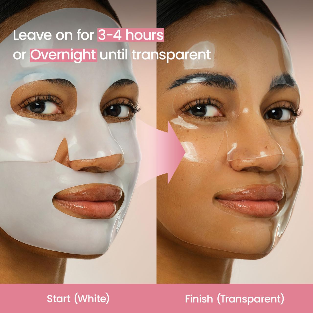 BIODANCE Rejuvenating Caviar PDRN Real Deep Mask, Overnight Hydrogel Face Mask, Skin Firming, Radiance, Enhancing Skin Recovery, Korean Skin Care, Self Care Gifts for Women | 1.19oz(34g) x 4ea
