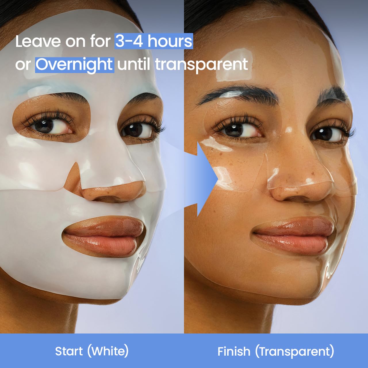 BIODANCE Rejuvenating Caviar PDRN Real Deep Mask, Overnight Hydrogel Face Mask, Skin Firming, Radiance, Enhancing Skin Recovery, Korean Skin Care, Self Care Gifts for Women | 1.19oz(34g) x 4ea