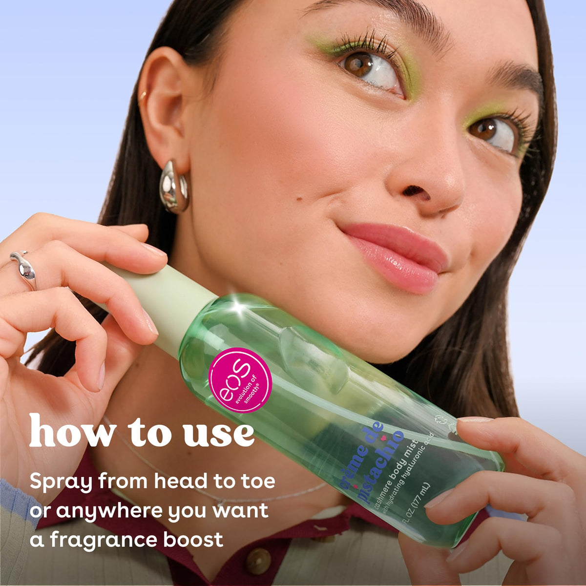 eos Cashmere Body Mist- Vanilla, Body Spray for Women, Vegan, 6 fl oz