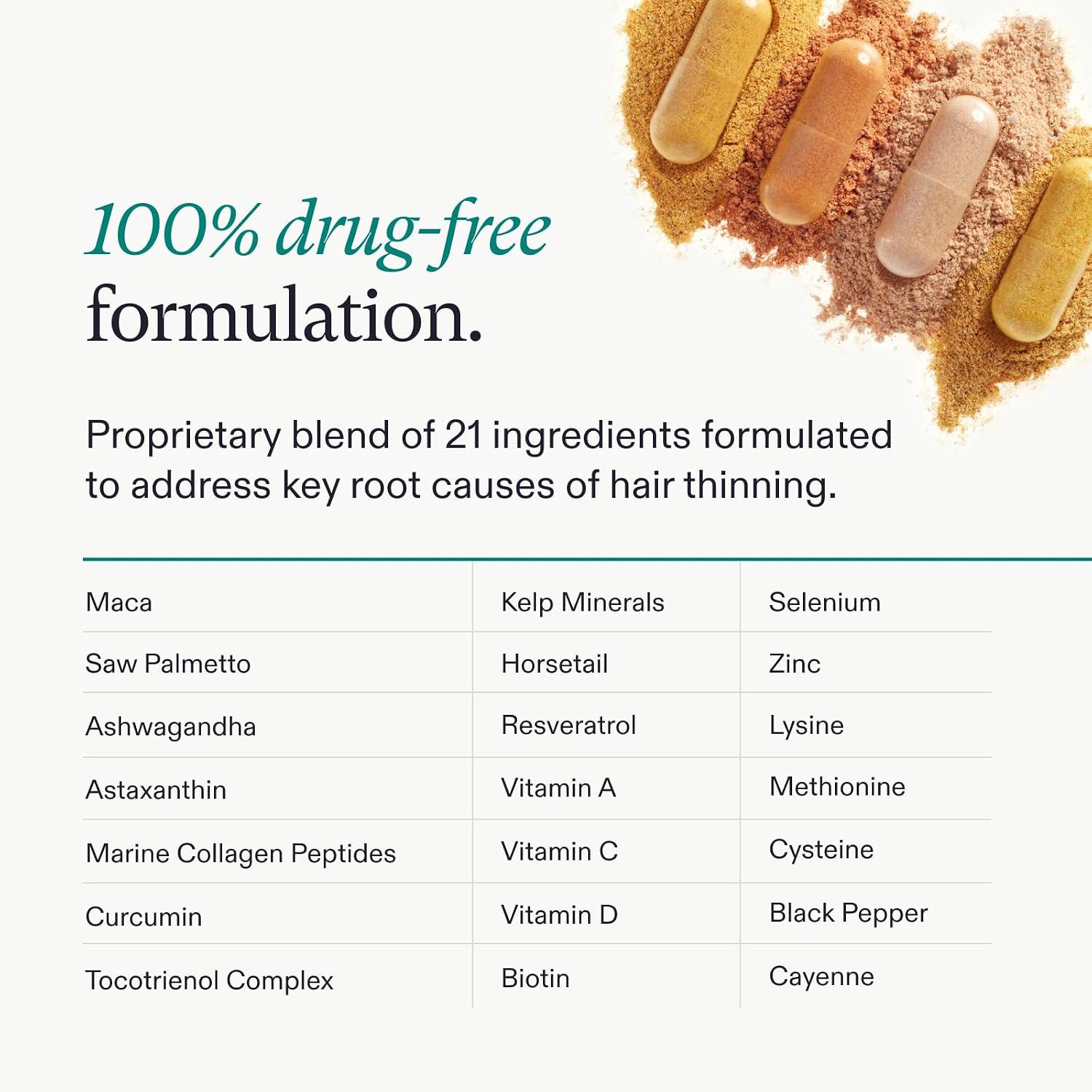 Nutrafol Women's Balance Hair Growth Supplements, Age 45+
