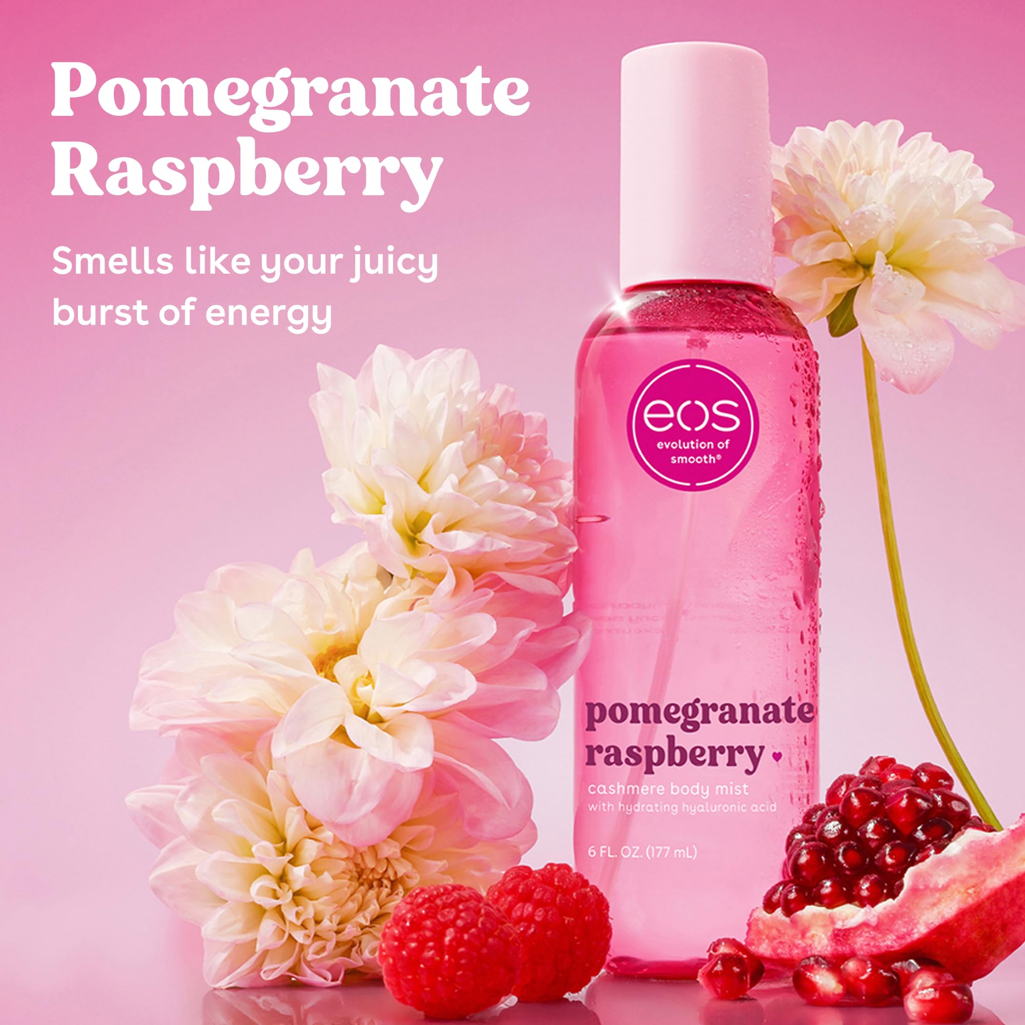 eos Cashmere Body Mist- Vanilla, Body Spray for Women, Vegan, 6 fl oz