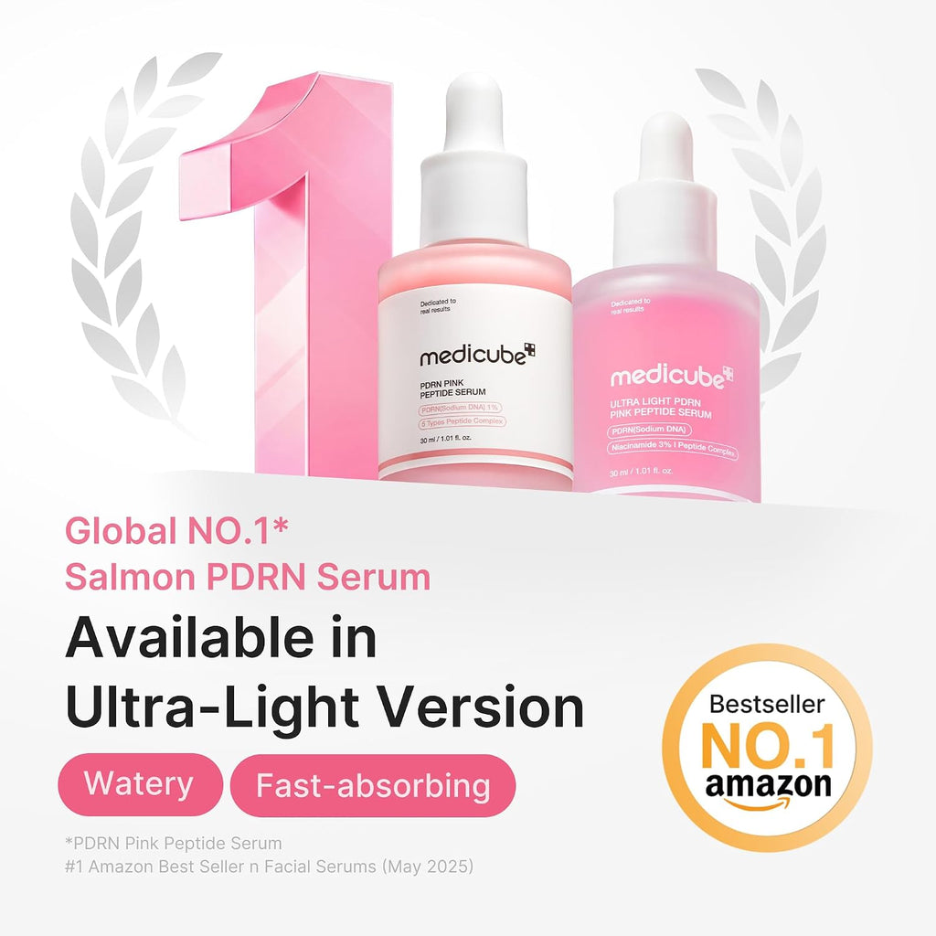 medicube PDRN Pink Peptide Serum with Salmon DNA