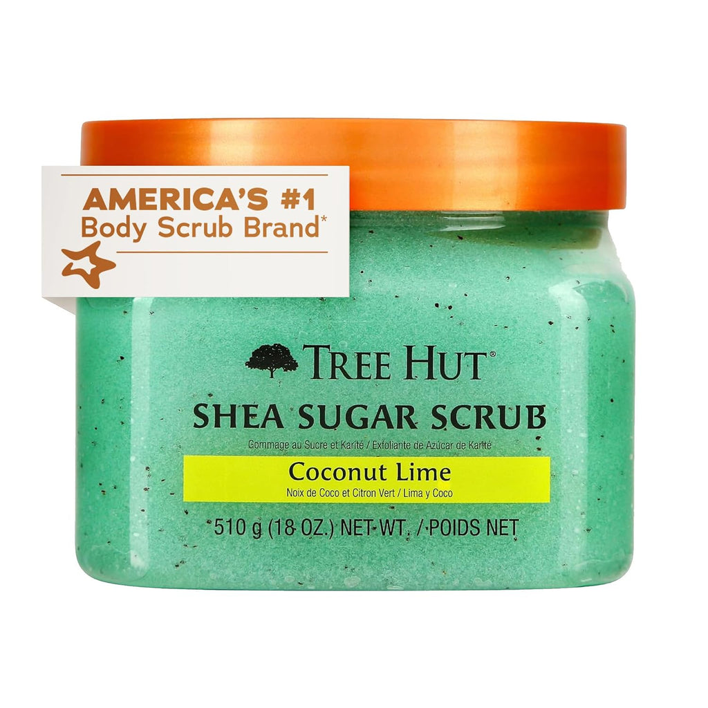 Tree Hut Body Scrub, Vitamin C, 18 Oz