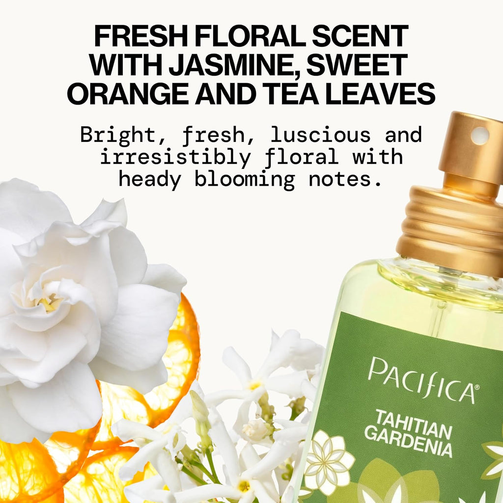 Pacifica Indian Coconut Nectar Perfume Spray – Tropical Vanilla & Coconut Fragrance, Layerable Beachy Perfume for Women, Clean, Non-Toxic, Vegan & Cruelty-Free Formula, All-Day Long Lasting