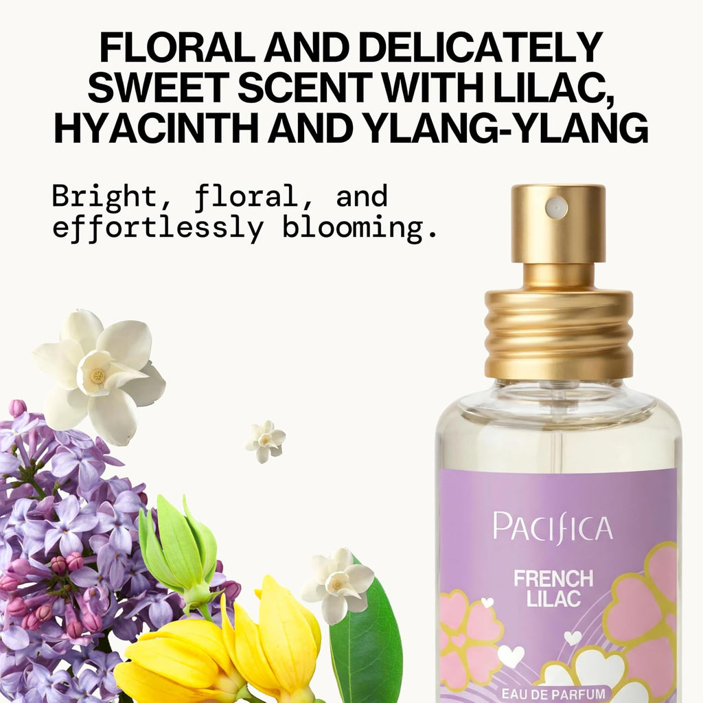 Pacifica Indian Coconut Nectar Perfume Spray – Tropical Vanilla & Coconut Fragrance, Layerable Beachy Perfume for Women, Clean, Non-Toxic, Vegan & Cruelty-Free Formula, All-Day Long Lasting