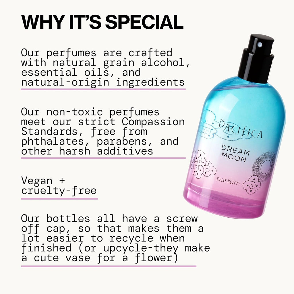 Pacifica Indian Coconut Nectar Perfume Spray – Tropical Vanilla & Coconut Fragrance, Layerable Beachy Perfume for Women, Clean, Non-Toxic, Vegan & Cruelty-Free Formula, All-Day Long Lasting