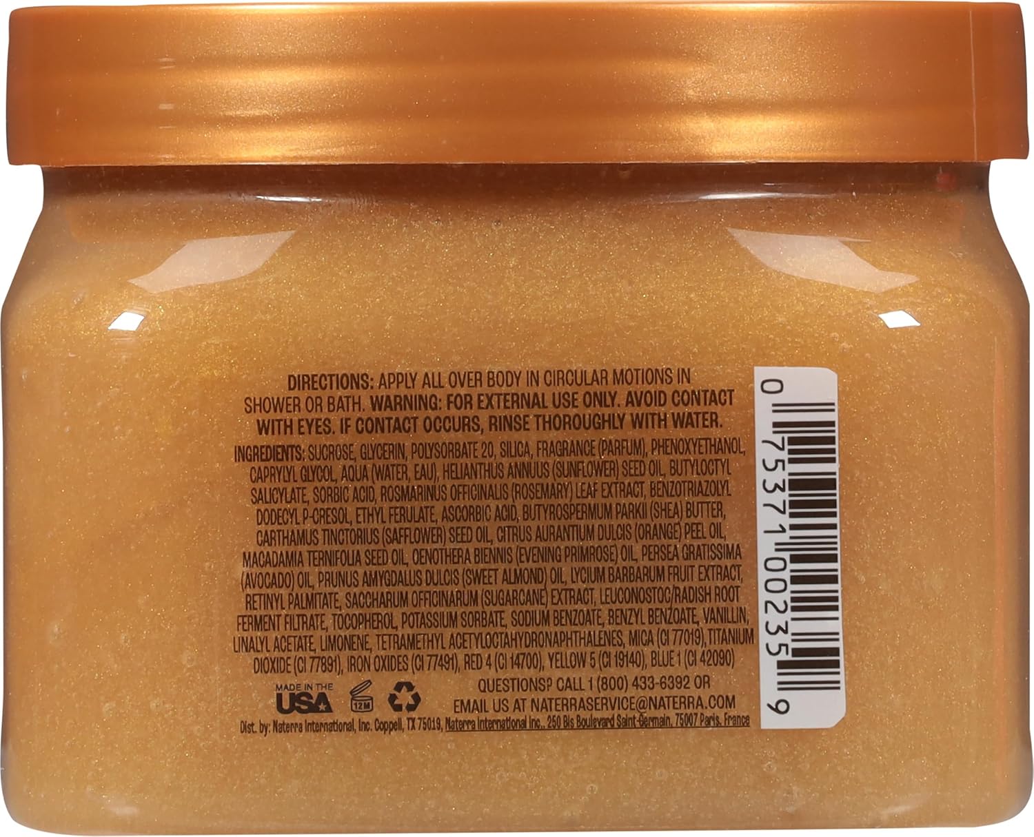 Tree Hut Body Scrub, Vitamin C, 18 Oz