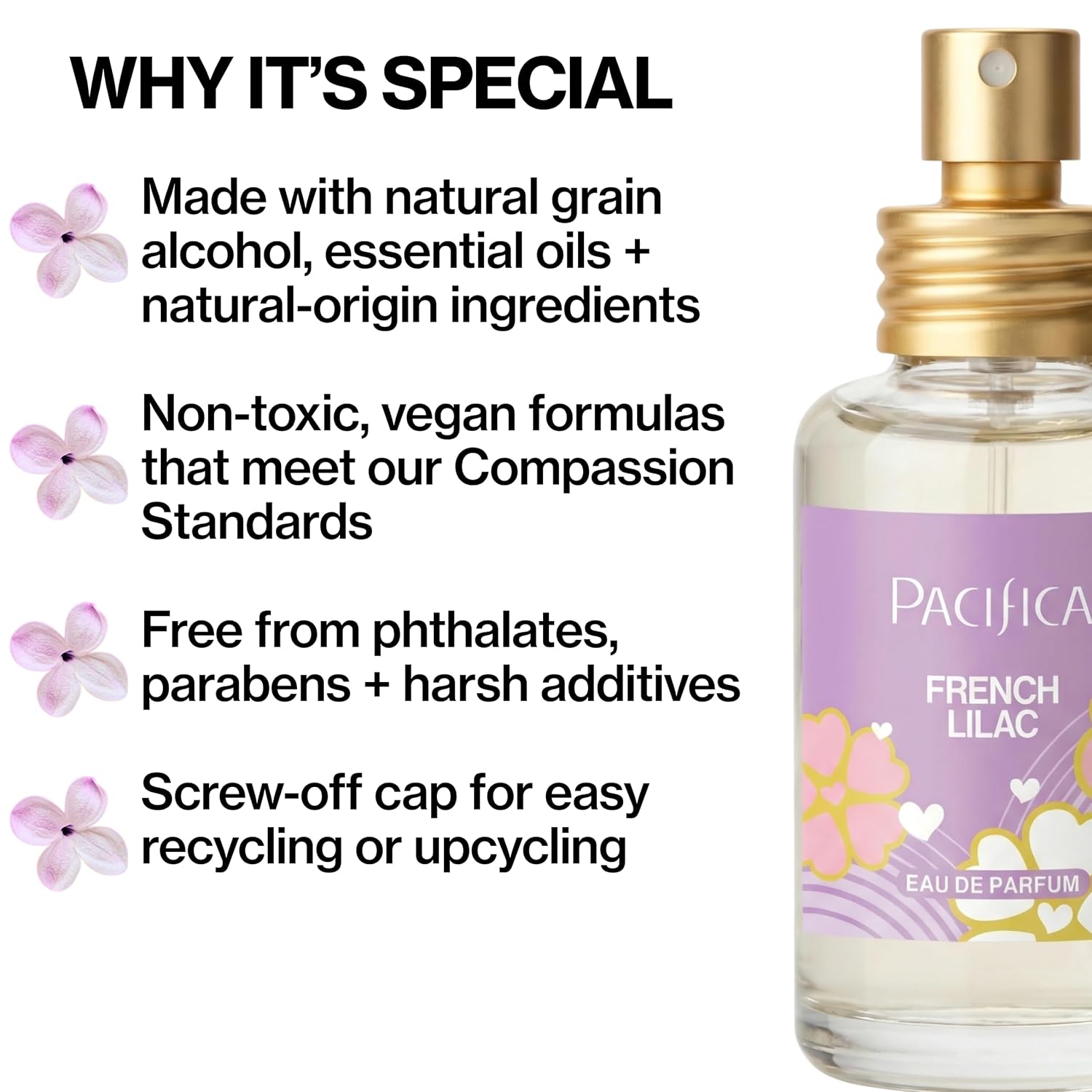 Pacifica Indian Coconut Nectar Perfume Spray – Tropical Vanilla & Coconut Fragrance, Layerable Beachy Perfume for Women, Clean, Non-Toxic, Vegan & Cruelty-Free Formula, All-Day Long Lasting
