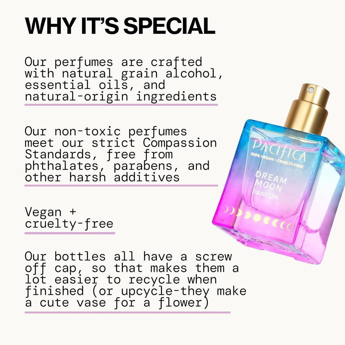 Pacifica Indian Coconut Nectar Perfume Spray – Tropical Vanilla & Coconut Fragrance, Layerable Beachy Perfume for Women, Clean, Non-Toxic, Vegan & Cruelty-Free Formula, All-Day Long Lasting