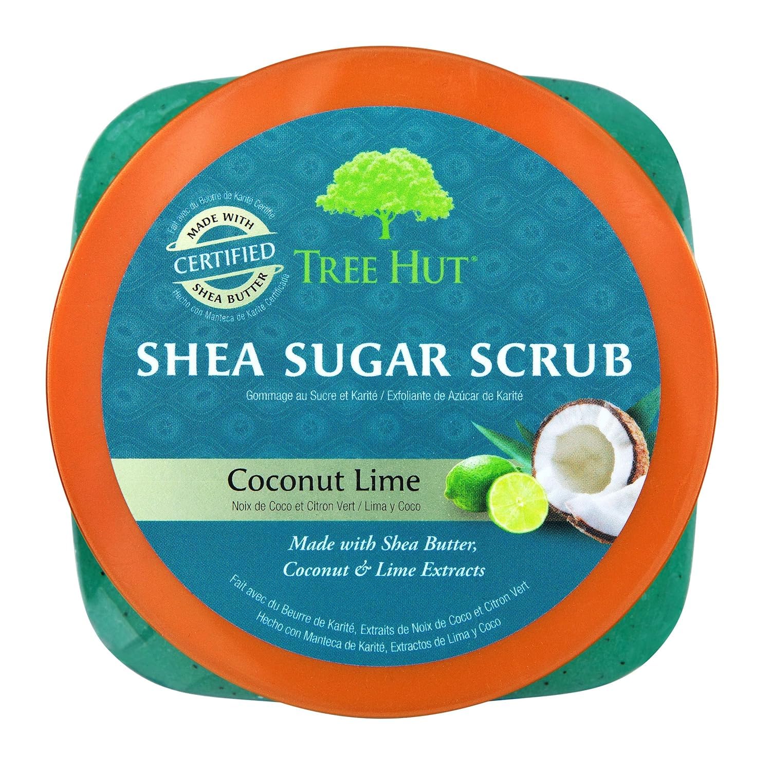 Tree Hut Body Scrub, Vitamin C, 18 Oz