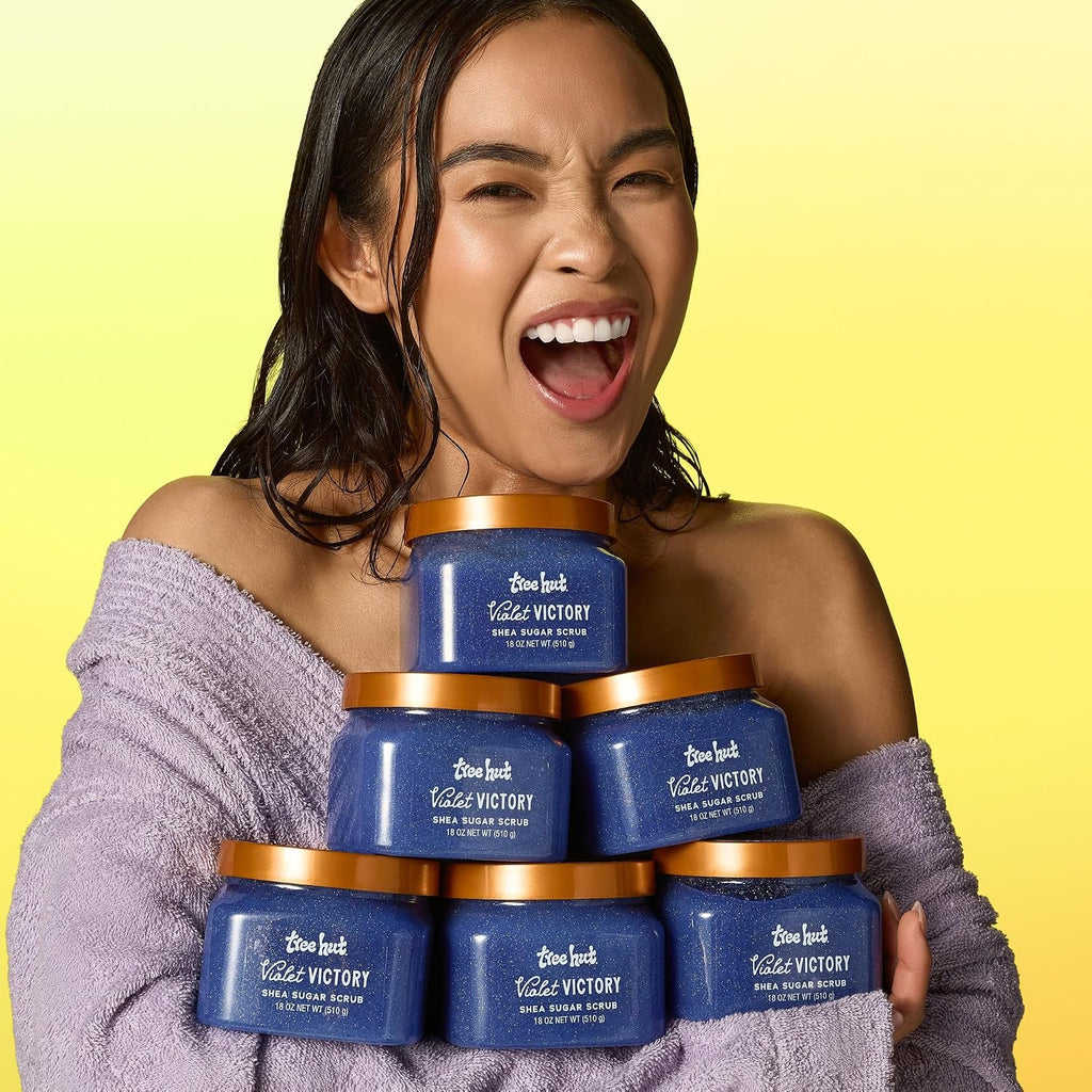 Tree Hut Body Scrub, Vitamin C, 18 Oz